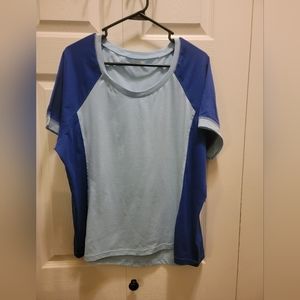 Tri-Color‎ Blue Tee Size LX